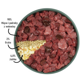 Purbello Dog Kiełbaska Treningowa Monobiałkowa Wołowina 200g