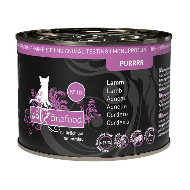 Catz Finefood Purrrr N.111 Jagnięcina puszka 200g