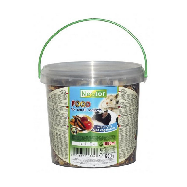 Nestor Pokarm dla małych gryzoni owocowo-warzywny 1L