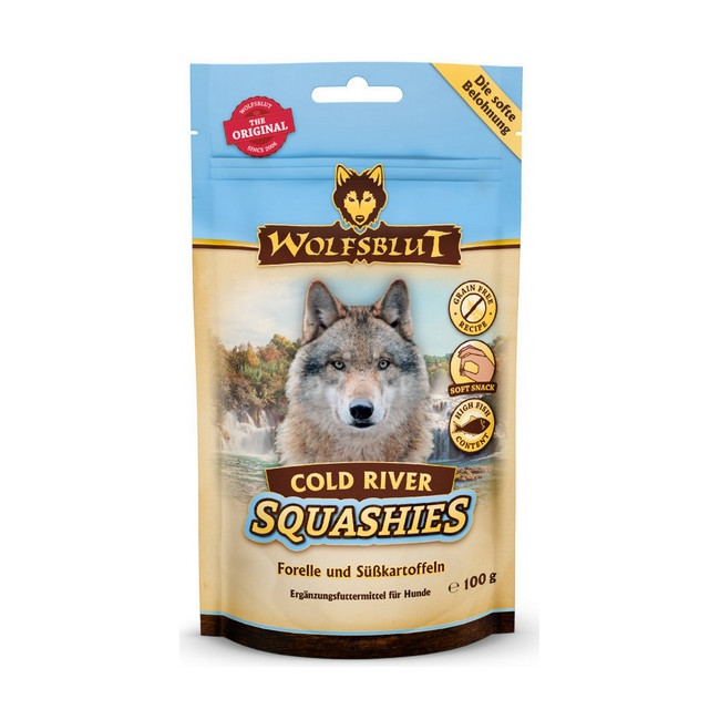 Wolfsblut Dog Squashies Cold River - pstrąg i bataty 100g
