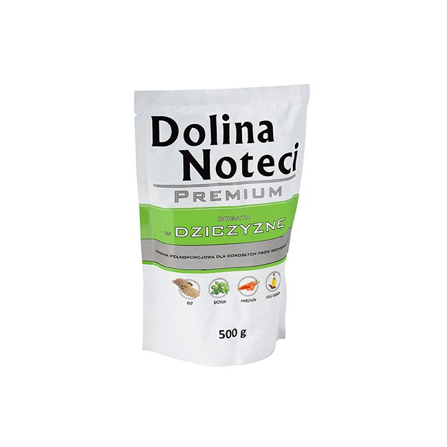 Dolina Noteci Premium Pies Dziczyzna saszetka 500g