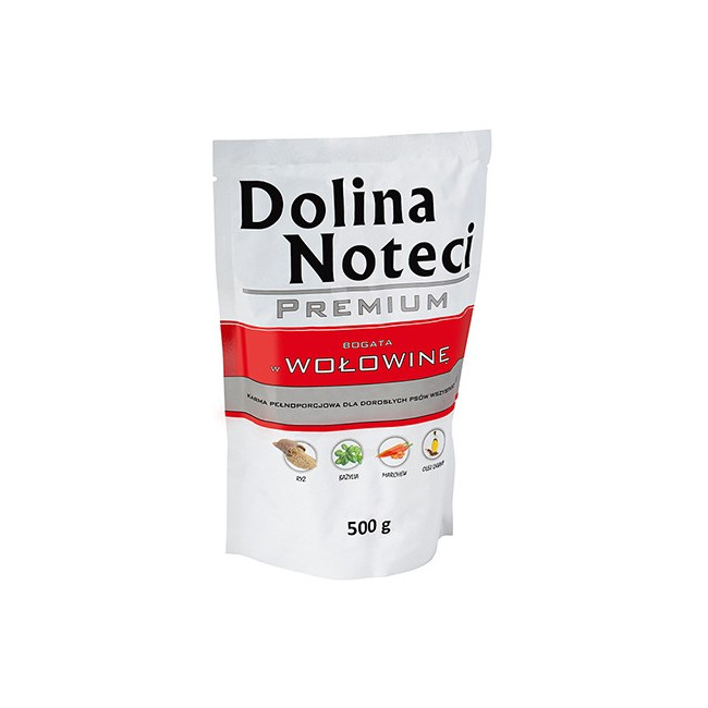 Dolina Noteci Premium Pies Wołowina saszetka 500g