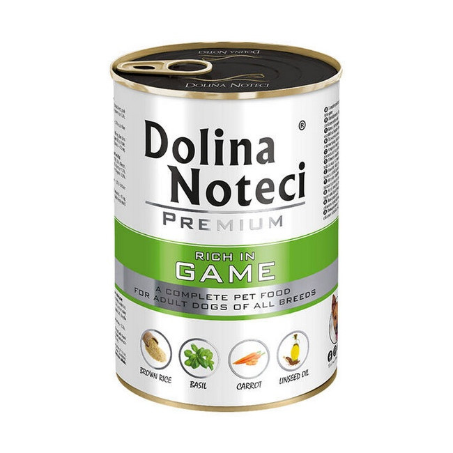 Dolina Noteci Premium Pies Dziczyzna puszka 400g