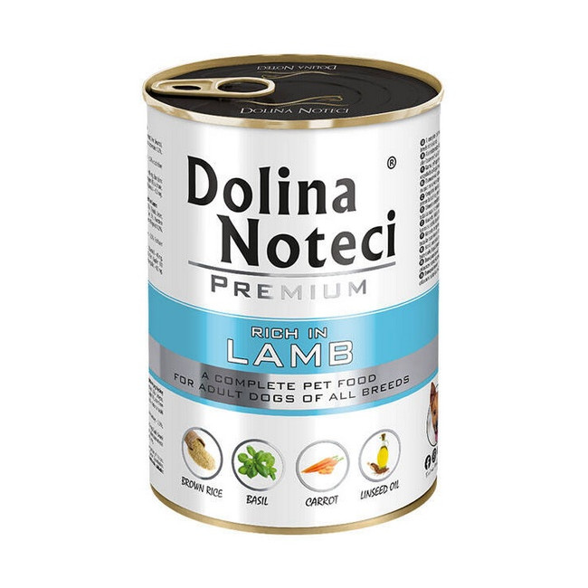 Dolina Noteci Premium Pies Jagnięcina puszka 400g