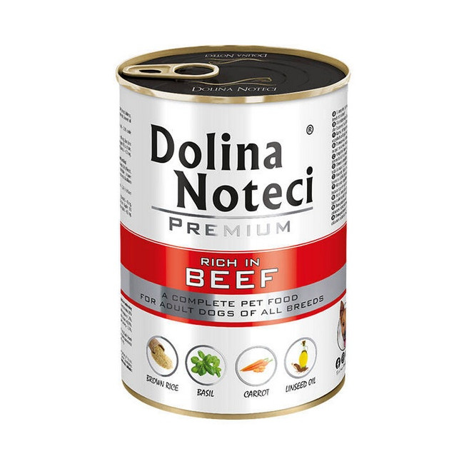 Dolina Noteci Premium Pies Wołowina puszka 400g