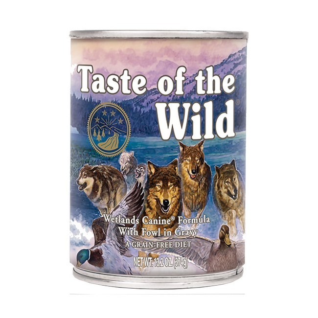 Taste of the Wild Wetlands Canine z mięsem z dzikiego ptactwa puszka 390g