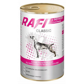 Rafi Pies Classic Indyk i marchewka w sosie 1240g