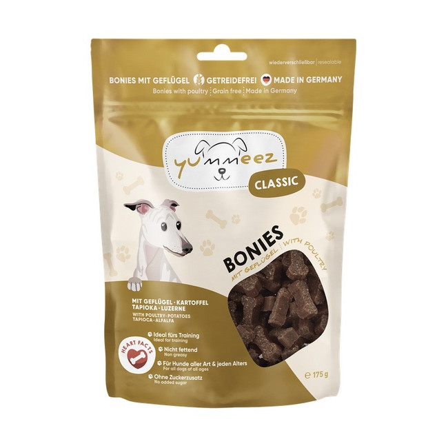 Yummeez bezzbożowe Kosteczki Drobiowe 175g