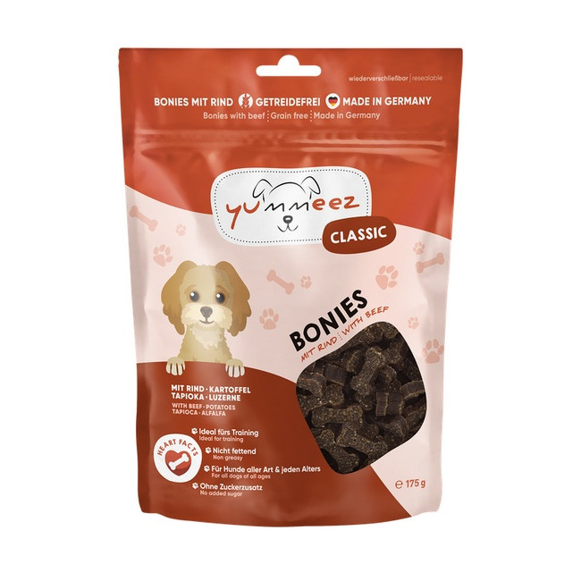 Yummeez bezzbożowe Kosteczki Wołowina 175g