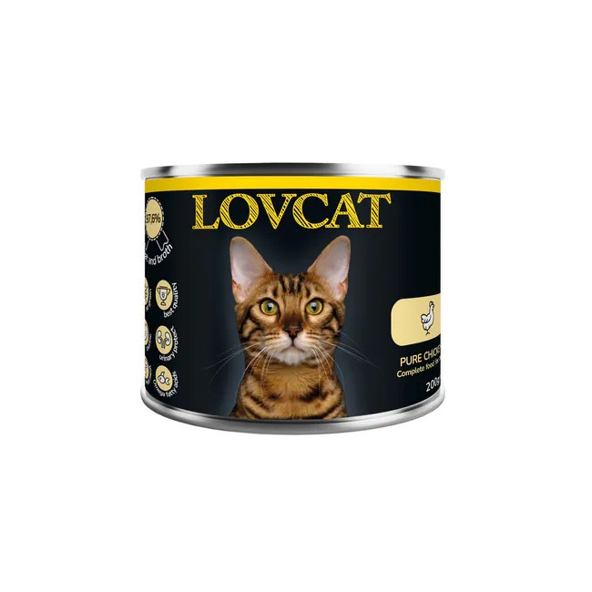Lovcat Pure Chicken puszka 200g