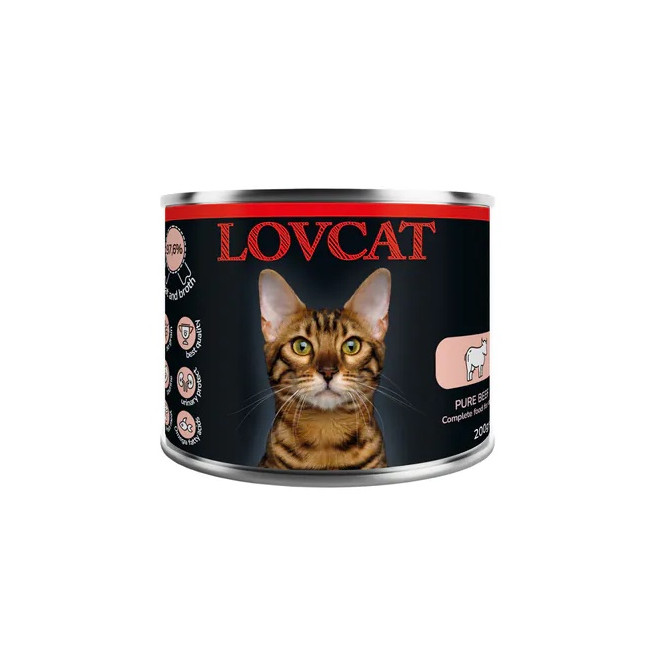 Lovcat Pure Beef puszka 200g