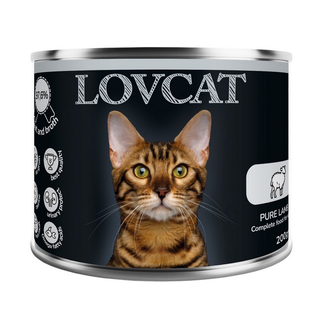 Lovcat Pure Lamb puszka 200g