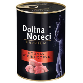 Dolina Noteci Premium Kot Bogata w cielęcinę puszka 400g
