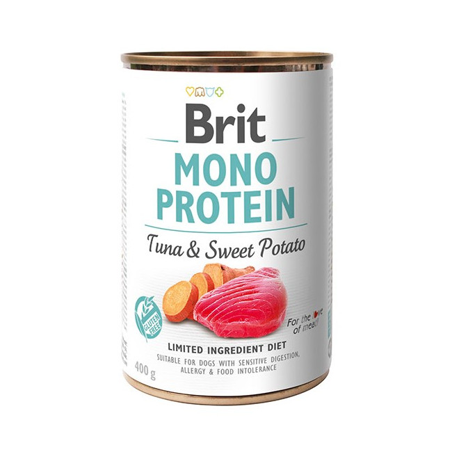 Brit Mono Protein Tuna & Sweet Potato puszka 400g