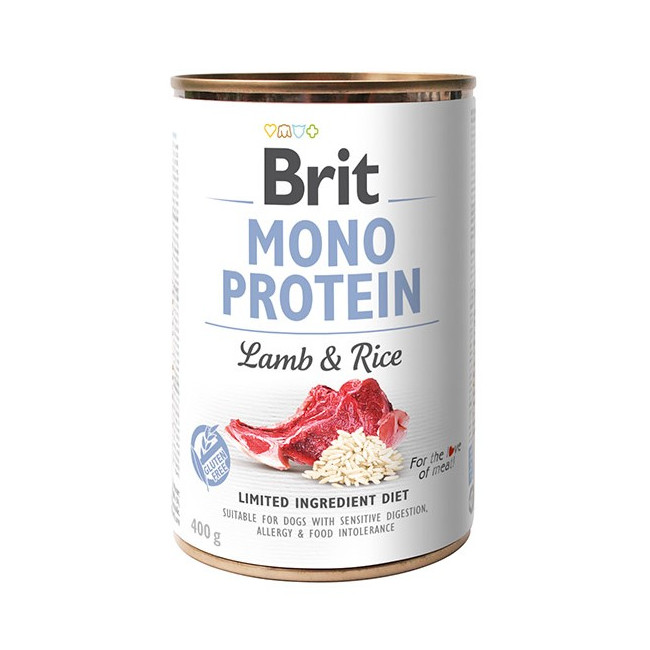 Brit Mono Protein Lamb & Rice puszka 400g
