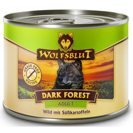 Wolfsblut Dog Dark Forest - dziczyzna i bataty puszka 200g