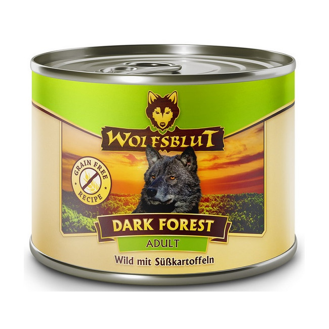 Wolfsblut Dog Dark Forest - dziczyzna i bataty puszka 200g