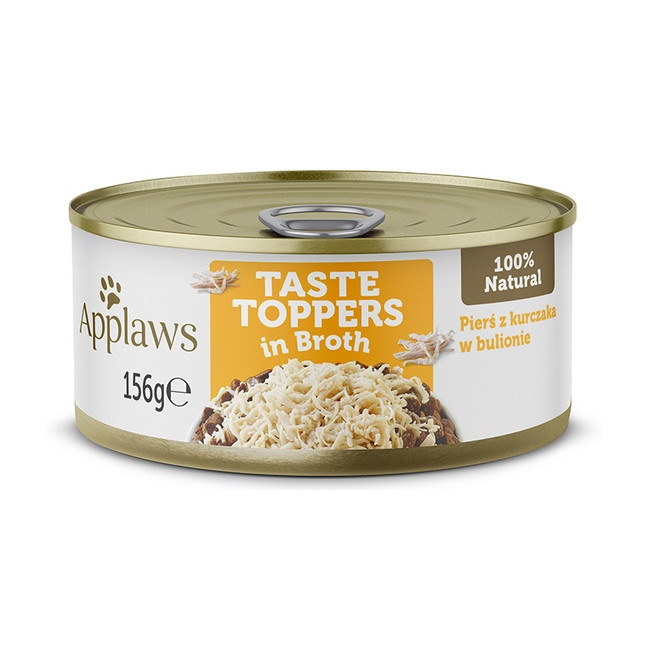 Applaws Dog Taste Toppers puszka z kurczakiem 156g