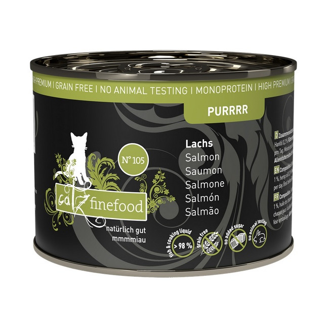 Catz Finefood Purrrr N.105 Łosoś puszka 190g