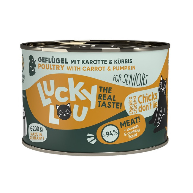 Lucky Lou Lifestage Senior Drób puszka 200g
