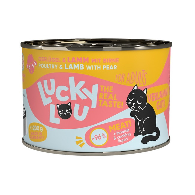 Lucky Lou Lifestage Adult Drób i jagnięcina puszka 200g
