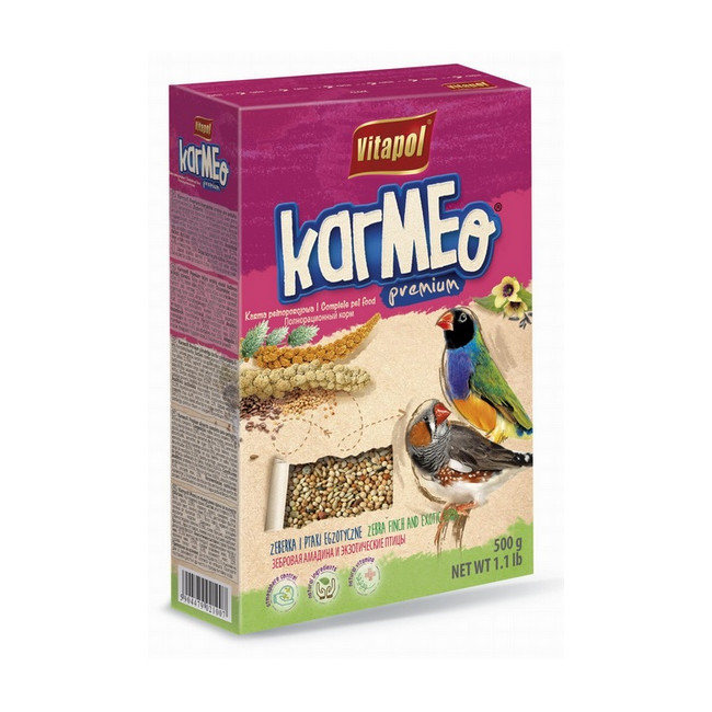 Vitapol Pokarm dla zeberki i ptaków egzotycznych 500g [2303]