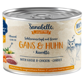 Sanabelle Gęś, kurczak i marchew puszka 180g
