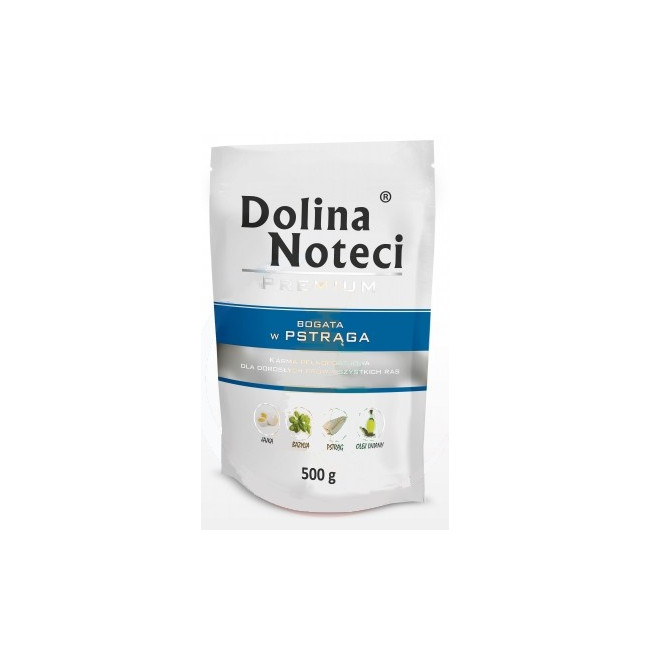 Dolina Noteci Premium Pies Pstrąg saszetka 500g