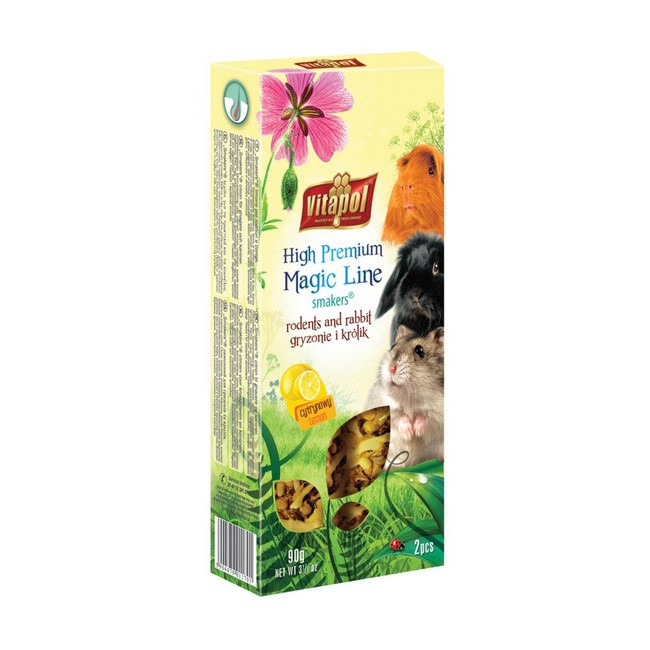 Vitapol Smakers dla chomika - cytryna Magic Line 2szt [1170]