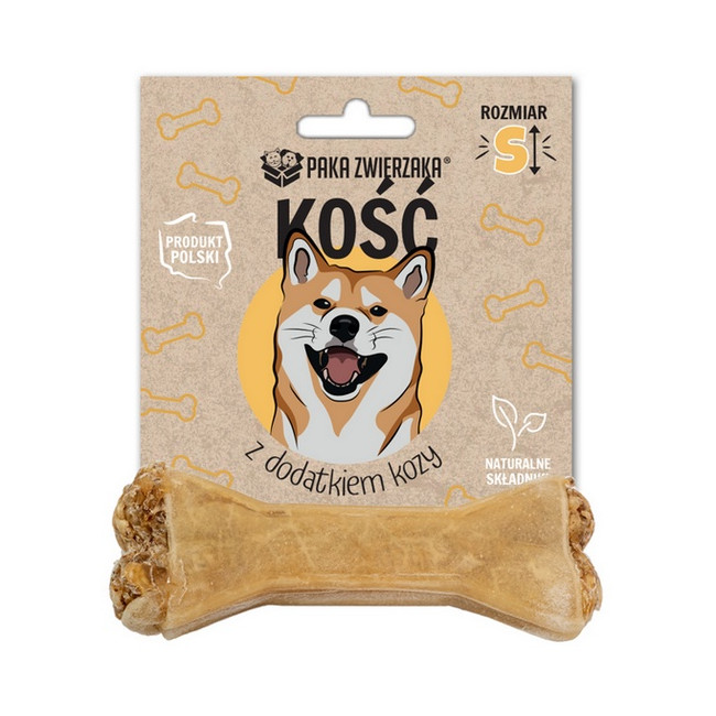 Paka Zwierzaka Kość z dodatkiem kozy S 10cm