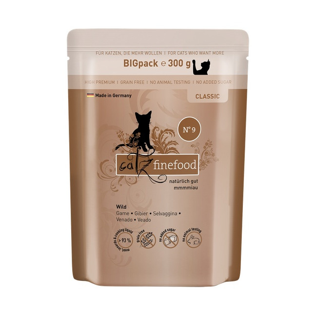 Catz Finefood Classic N.09 Dziczyzna saszetka 300g
