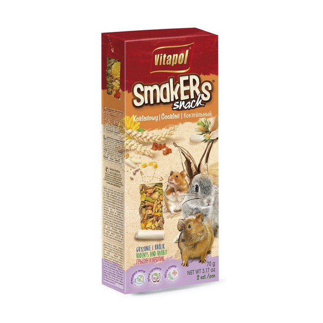 Vitapol Smakers dla gryzoni - koktajlowy 2szt [1151]
