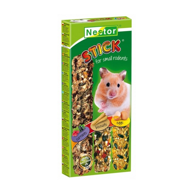 Nestor Kolba 3w1 dla małych gryzoni 3szt