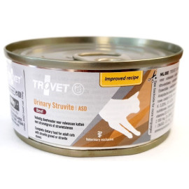 Trovet ASD Urinary Struvite dla kota wołowina puszka 100g