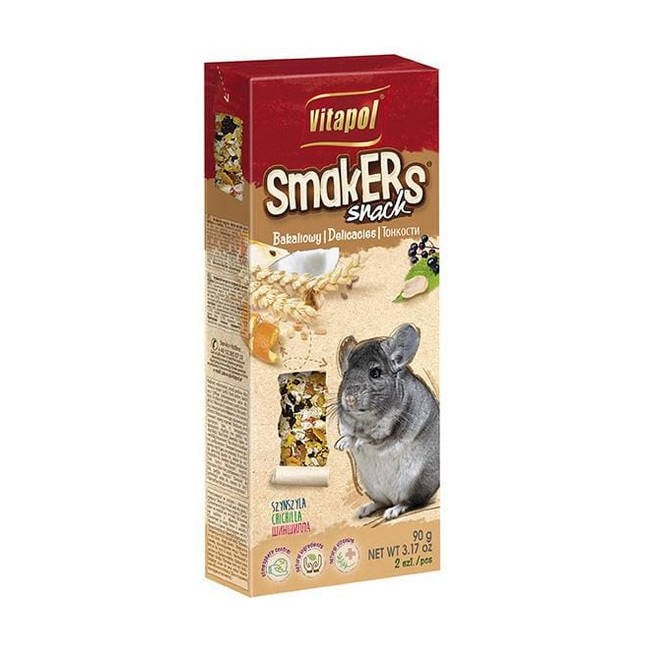 Vitapol Smakers dla szynszyli - bakaliowy 2szt [1606]