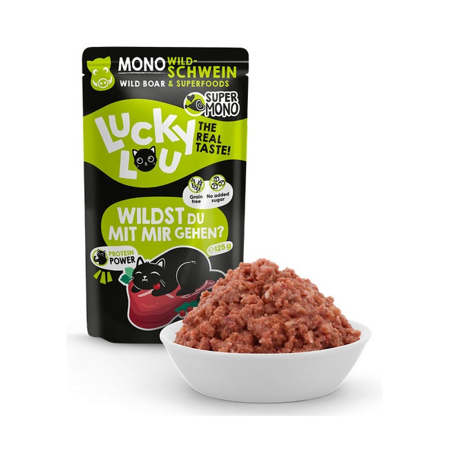 Lucky Lou SuperMono Dzik saszetka 125g