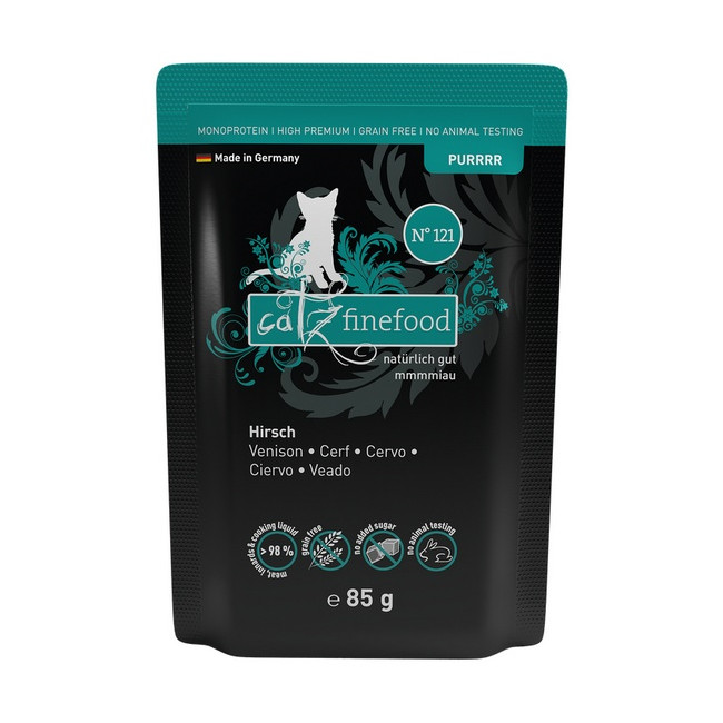 Catz Finefood Purrrr N.121 Jeleń saszetka 85g