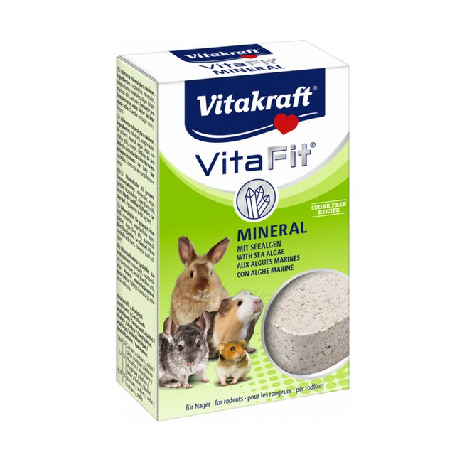 Vitakraft Kostka mineralna dla gryzoni algi morskie [10628]