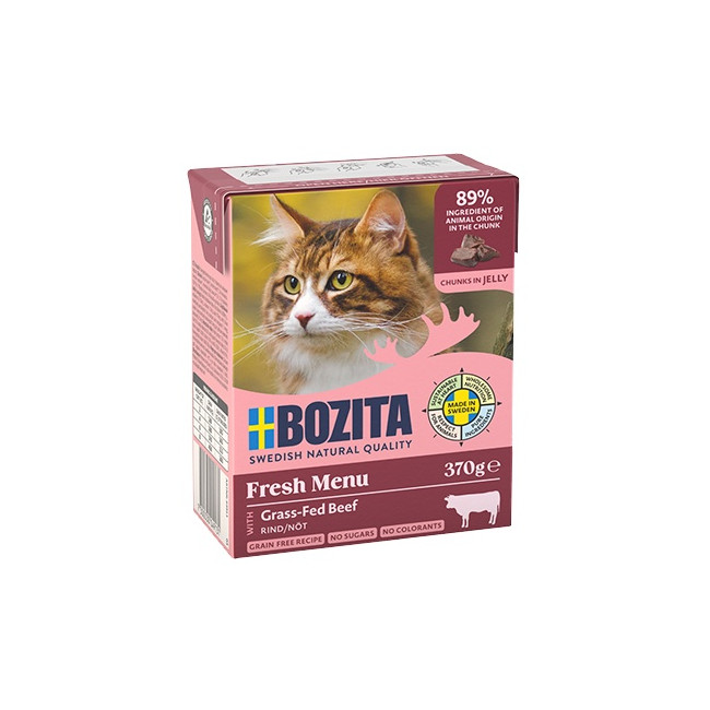 Bozita z Wołowiną kawałki w galaretce kartonik 370g