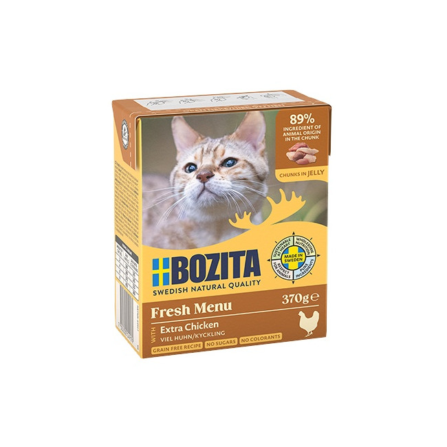 Bozita z Kurczakiem kawałki w galaretce kartonik 370g