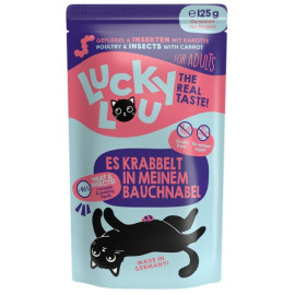 Lucky Lou Lifestage Adult Drób i owady saszetka 125g