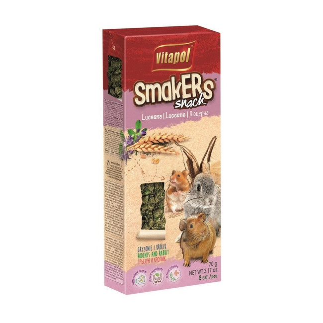 Vitapol Smakers dla gryzoni - lucerna 2szt [1136]