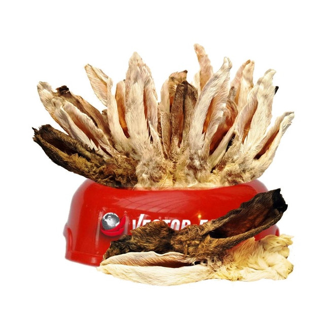 Vector-Food Uszy królicze z sierścią 5szt