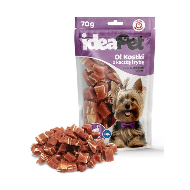 IdeaPet O! Kostka z kaczką i rybą 70g