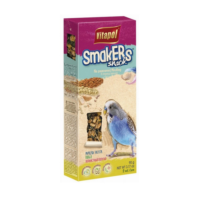 Vitapol Smakers dla papugi falistej - na pierzenie 2szt [2116]