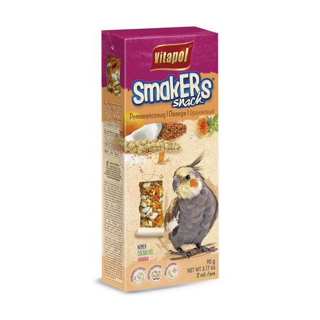 Vitapol Smakers dla nimfy - pomarańczowy 2szt [2208]