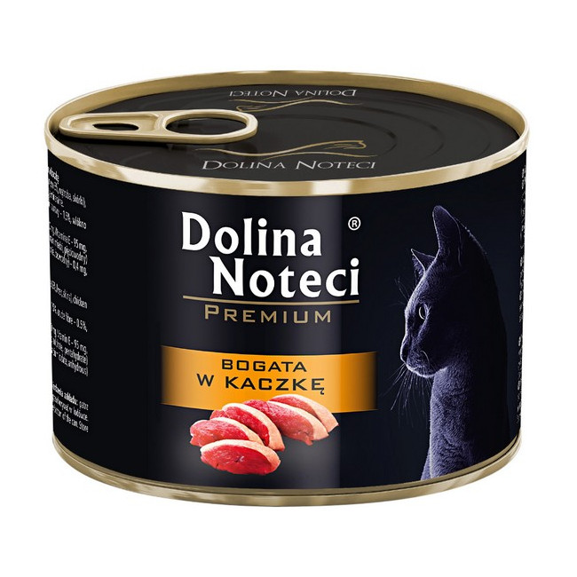 Dolina Noteci Premium Kot Bogata w kaczkę puszka 185g