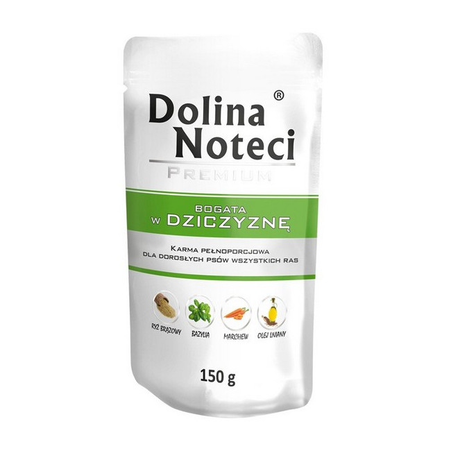 Dolina Noteci Premium Pies Dziczyzna saszetka 150g