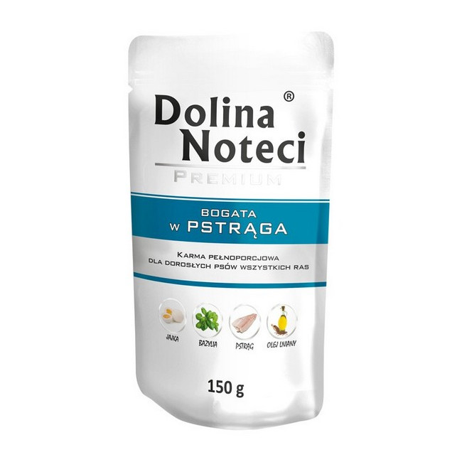 Dolina Noteci Premium Pies Pstrąg saszetka 150g