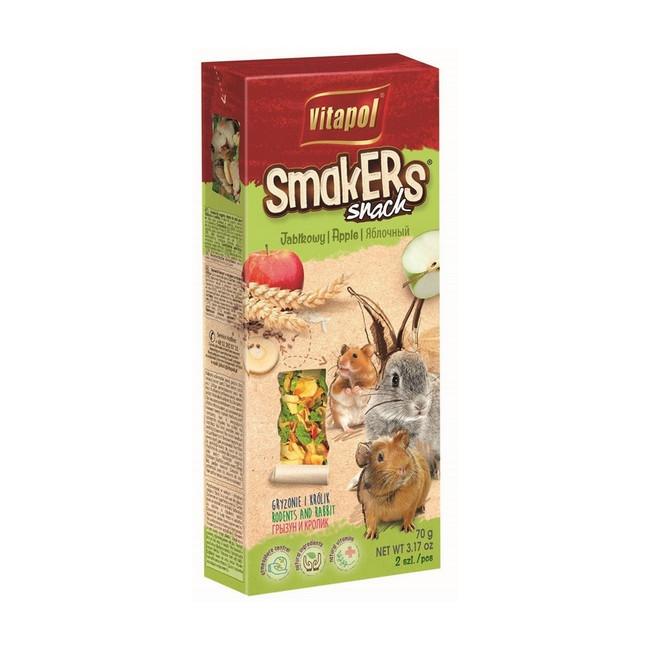 Vitapol Smakers dla gryzoni - jabłkowy 2szt [1114]